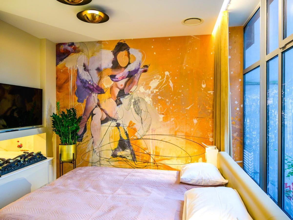 Pietryna Apartments Luxury - Sauna , Jacuzzi , Bezposrednio Przy Ul Piotrkowskiej วูดช์ ภายนอก รูปภาพ