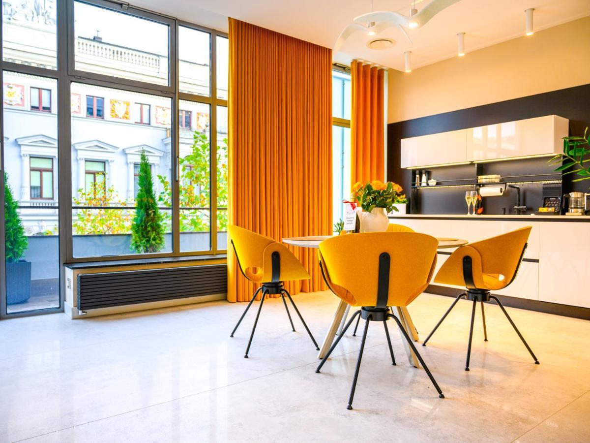 Pietryna Apartments Luxury - Sauna , Jacuzzi , Bezposrednio Przy Ul Piotrkowskiej วูดช์ ภายนอก รูปภาพ