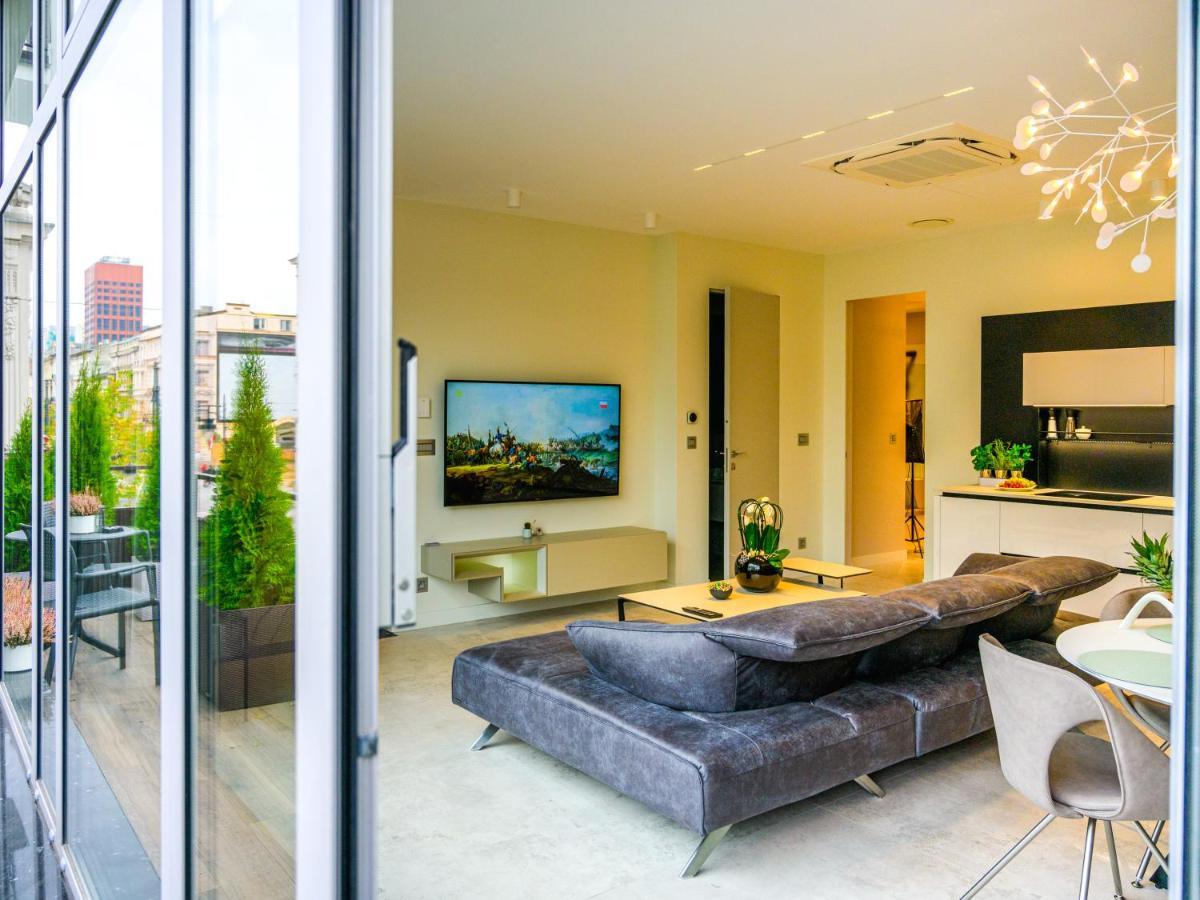 Pietryna Apartments Luxury - Sauna , Jacuzzi , Bezposrednio Przy Ul Piotrkowskiej วูดช์ ภายนอก รูปภาพ